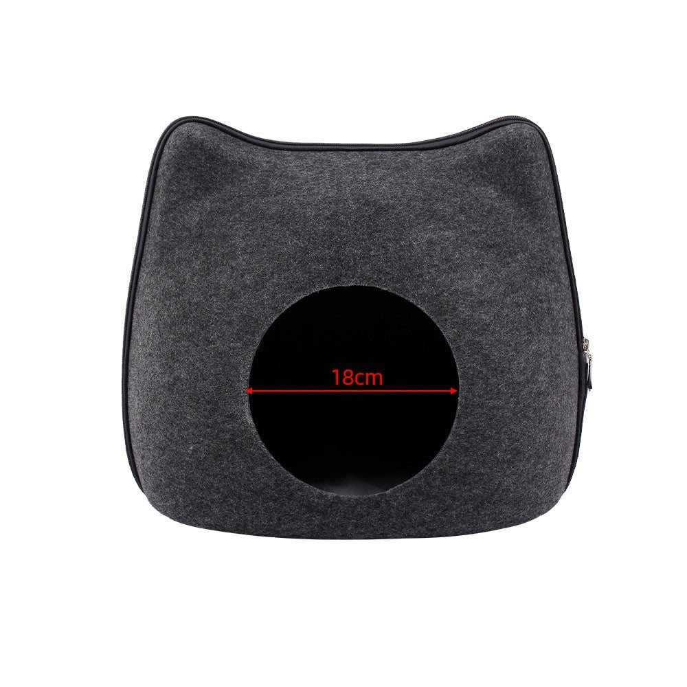 Cueva de Fieltro para Gatos - gris