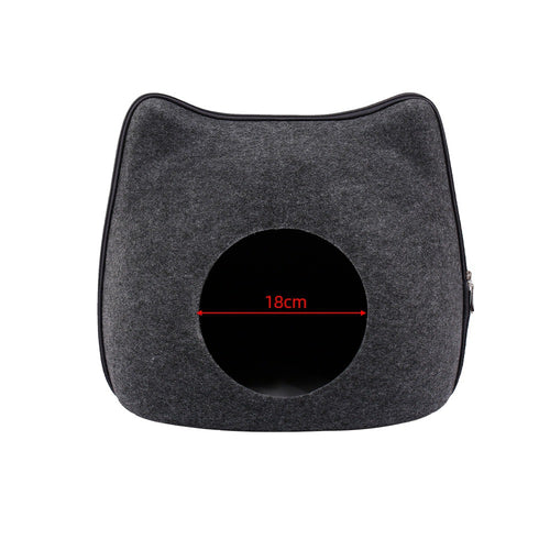 Cueva de Fieltro para Gatos - gris