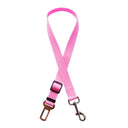 Cinturón de Seguridad Elástico para Coche para Mascotas - rosa