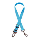 Cinturón de Seguridad Elástico para Coche para Mascotas - azul cielo