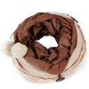 Túnel Plegable de Tela para Gatos