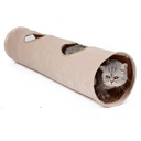 Túnel Plegable de Tela para Gatos