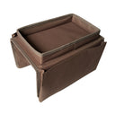 Organizador de Reposabrazos para Sofá - marrón